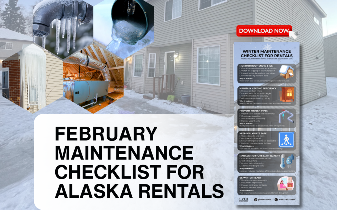 February Maintenance Checklist for Alaska Rentals
